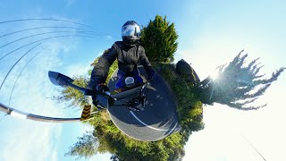 Raw 360° Motorcycle POV  Insta360 X4