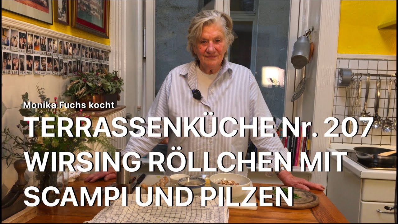 Wirsing Röllchen mit Scampi und Pilzen - Terrassenküche Nr. 207
