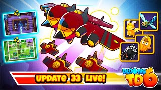 The Goliath Doomship Paragon! (BTD 6 Update 33 Monkey Ace Paragon and new overed Garden map!)