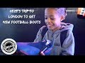 HEZE'S TRIP TO LONDON TO GET NEW FOOTBALL BOOTS