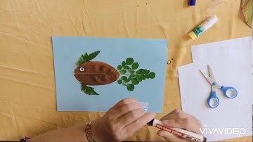 12 Tạo hình các con vật bằng lá cây   Cô Xuyến  MN Xuân Phổ  NX HT