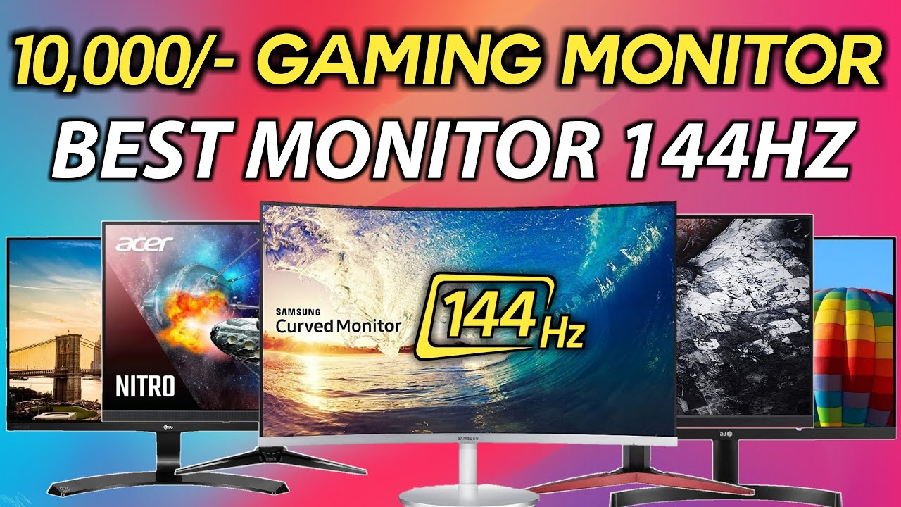 BEST GAMING MONITOR UNDER 10000 HINDI | TOP 5 GAMING MONITORS UNDER ...