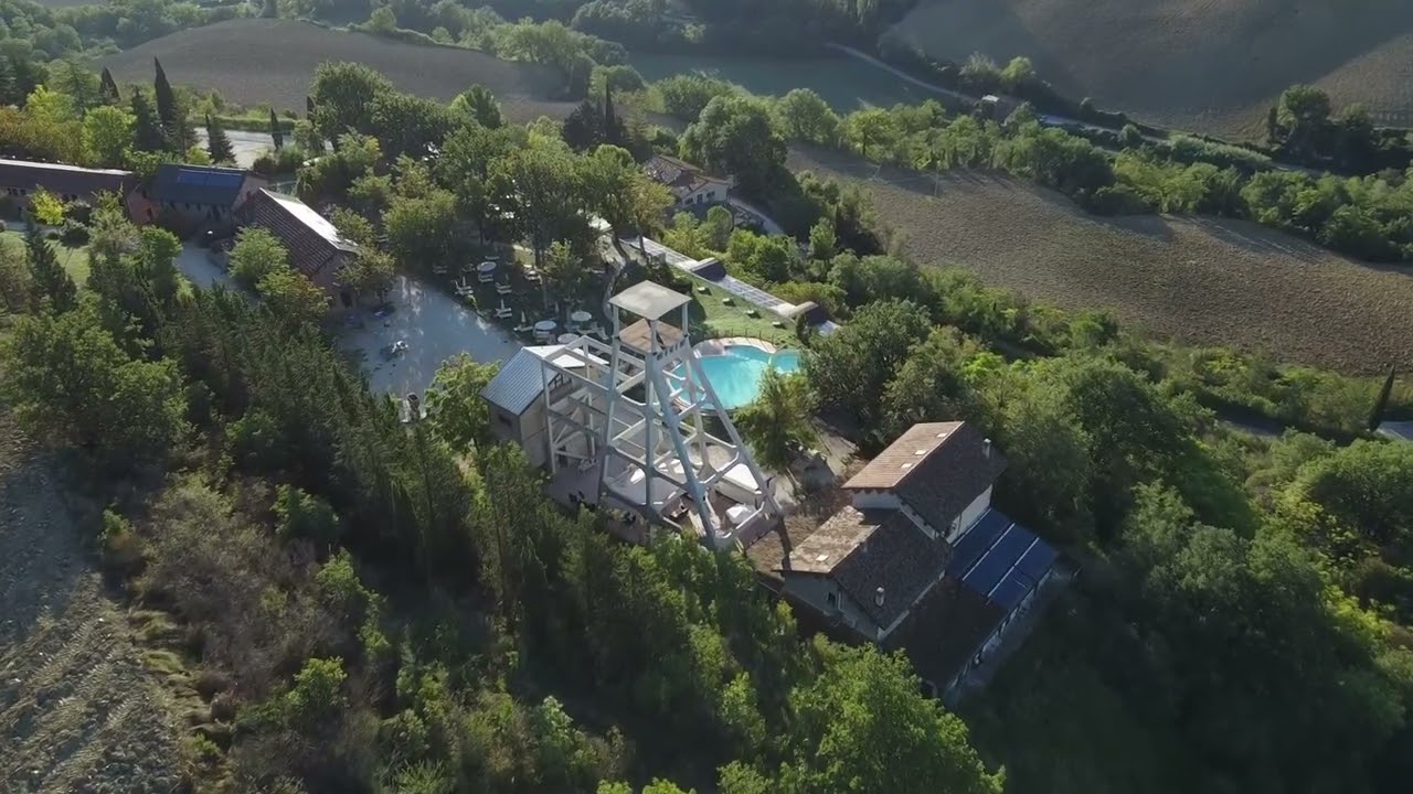 la corte della miniera Urbino