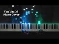 Vaa vaathi piano cover  vaathi  gv prakash kumar  danush  piano glise