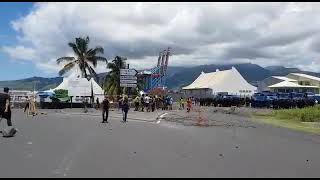 Les forces de l'ordre lèvent le barrage du Port Est screenshot 1