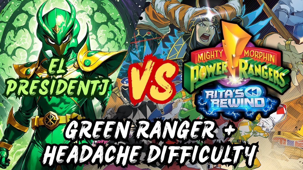 Green Ranger and Headache Difficulty - Full playthrough of Rita's ...