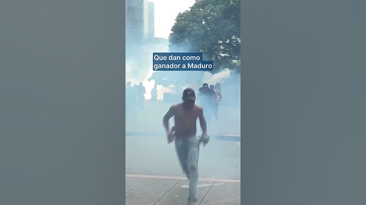 Tensión en Caracas durante las protestas contra Maduro