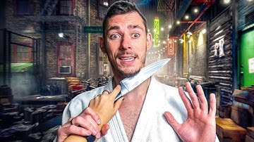 Aikido Master Tests His Knife Defense Techniques