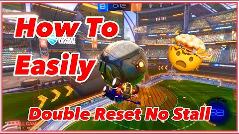 How To EASILY Double Flip Reset No Stall In Rocket League