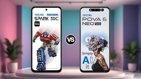 Tecno Spark 30c vs Tecno Pova 6 Neo