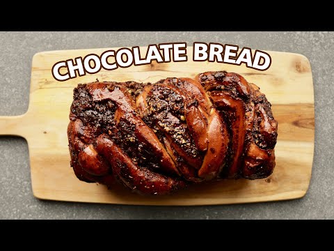 How to make Chocolate bread  babka recipe  Food with Chetna