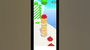 Pancake Run 🍔🍓🍇🥪 All Levels Gameplay Android, iOS #48