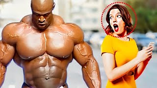 When Ronnie Coleman Goes In Public - Women Reaction 🤯 (Shocking)