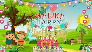 MALIKA Happy Birthday Song – Happy Birthday Malika أغنية عيد ميلاد فتاة عربية