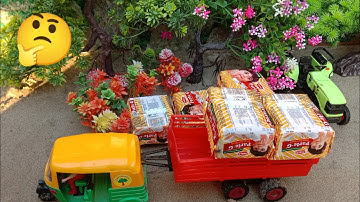 diy tractor stuck in mud with parle g. mini science project part 27  || @keepvilla @minicreator