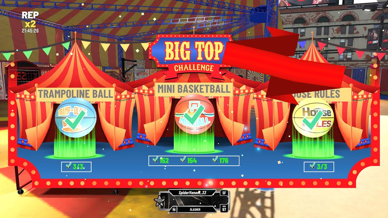 big top mini basketball