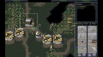 Command & Conquer Multiplayer on CnCNet - GDI vs Nod Scuffles (Orcas included!*)