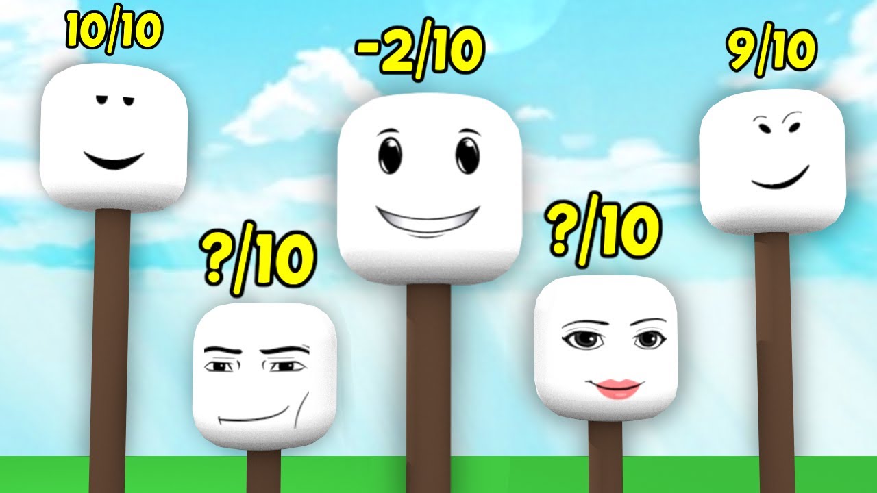 Roblox Face Tier List V2 