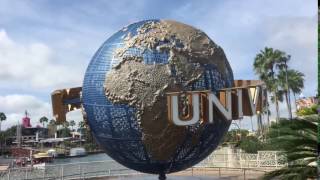 Universal Studios Orlando Globe Timelapse