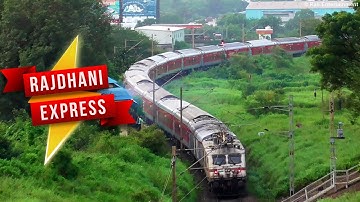 22221 CSMT - H. Nizamuddin Push Pull CR Rajdhani | Padli S Curve