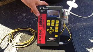 Enerac Model : 700AV, Automotive and vehicle mobile engine exhaust emission screenshot 3
