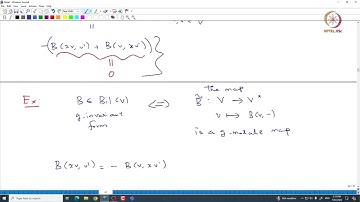 Non-degenerate and invariant bilinear forms #swayamprabha #CH38SP