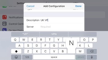 VPN Set up on iPhone 7 Plus