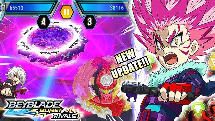 RISE! UPDATE 2.4.2 BEYBLADE BURST RIVALS UNION ACHILLES ACE DRAGON