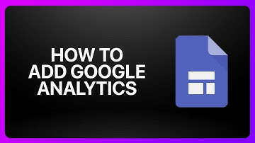 How To Add Google Analytics In Google Sites 2025! Tutorial