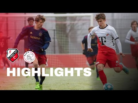 HIGHLIGHTS | Wonderschone goals bij FC Utrecht O17 🆚 Ajax O17 💥