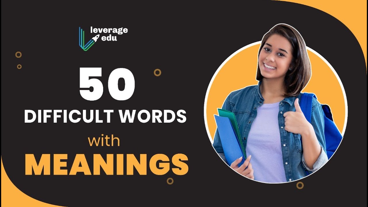 100 VOCABULARY Words with Meaning, Sentence for IELTS, GRE, TOEFL