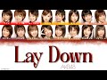AKB48 - Lay Down | (Kanji/Romaji/English Lyrics)