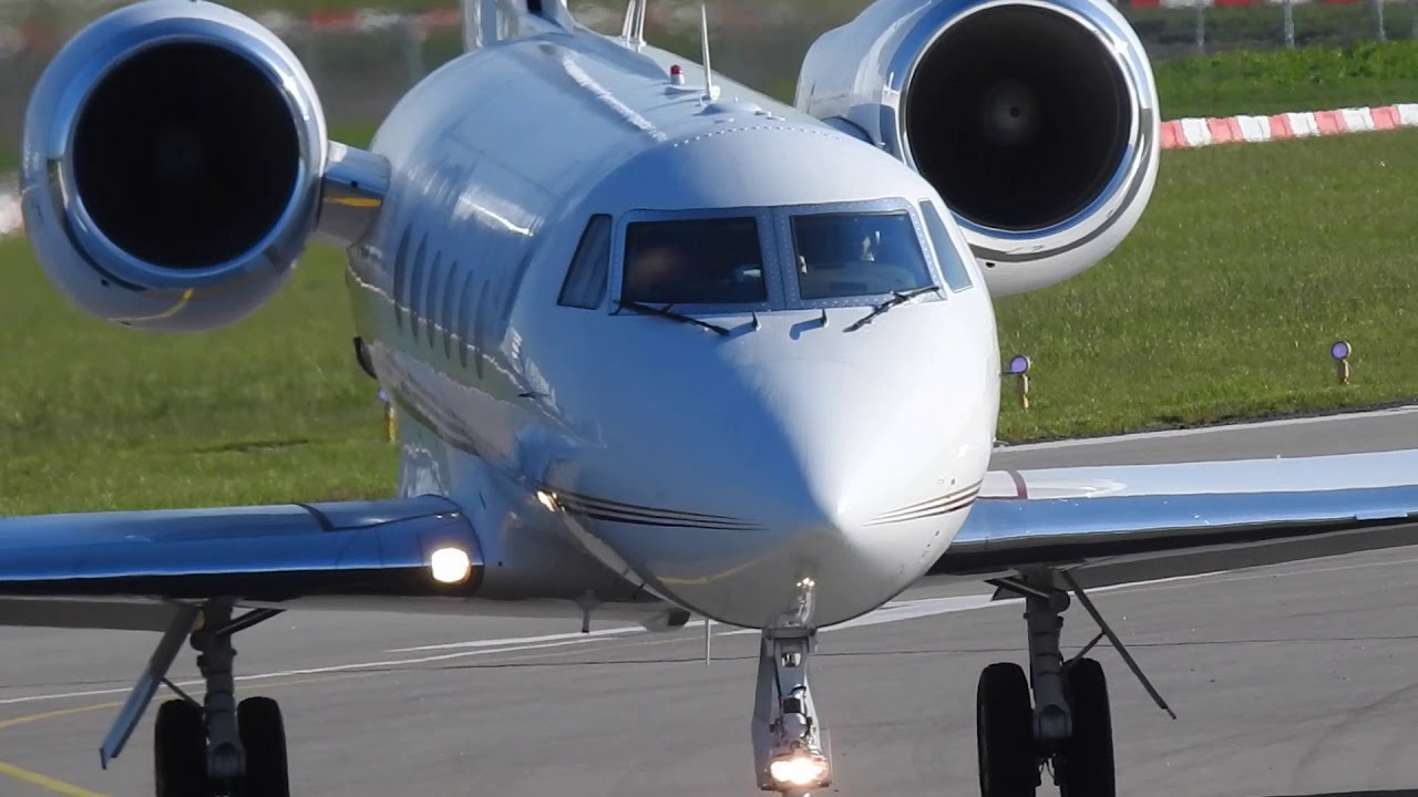 Lyon Aviation Gulfstream IVSP N1624K closeup YouTube
