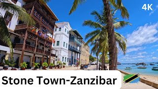 Zanzibar, Stone Town a Walking tour in Immersive 4K