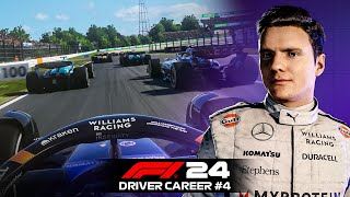 OVERTAKING PEREZ OVER THE GRASS - F1 24 Driver Career #4