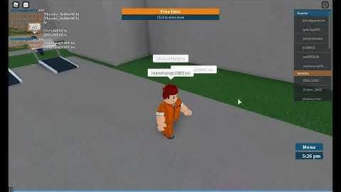 using JJSploit in prison life(hacks)