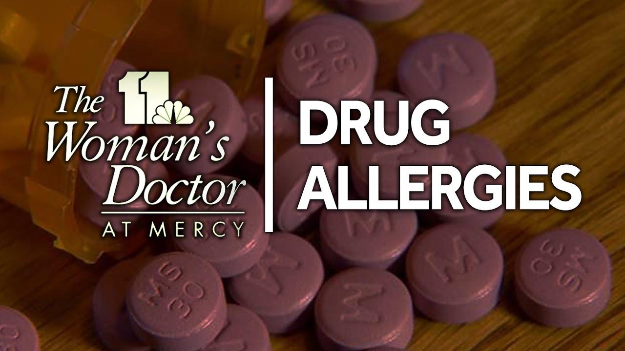 Know the symptoms of drug allergies YouTube