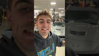 Cold Start Supercharged Stingray C7 Corvette