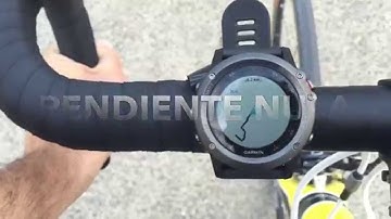 Garmin FENIX 3  Autoclimb