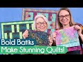 Color Your World with Beautiful Batik Fabrics!