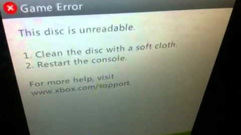 MW3 DISC READ ERROR EXPLANATION