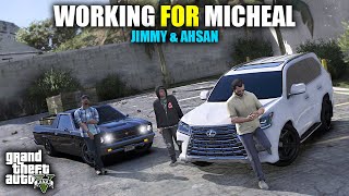 WE WORK FOR MICHAEL FROM MONEY | GTA 5 PAKISTAN