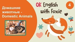 4. Домашние животные на английском с лисичкой Foxie