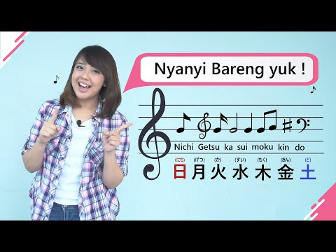 NAMA HARI, TAHUN, BULAN & TANGGAL dalam Bahasa Jepang