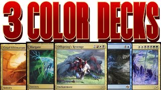 What Cards Am I Putting In My 3 Color Commander Decks?