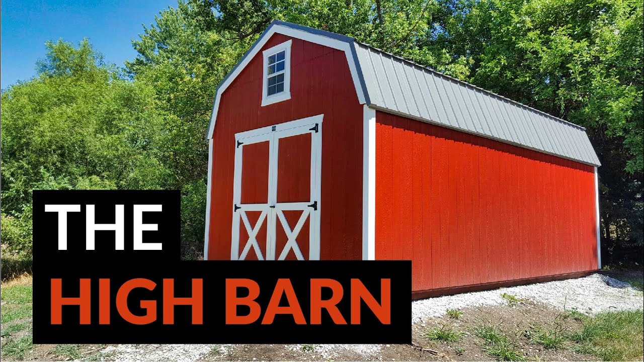 High Barn Shed from Kauffman Structures