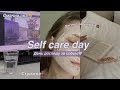 Self care day | День догляду за собою🤍 Стрижка, догляд за шкірою, читання, смачна їжа