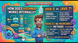 How does Hashmap works internally? The Top Interview Question for Java Developers (Java 8 to 21)