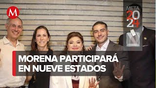 Morena publica finalistas para competir por gubernaturas en elecciones de 2024