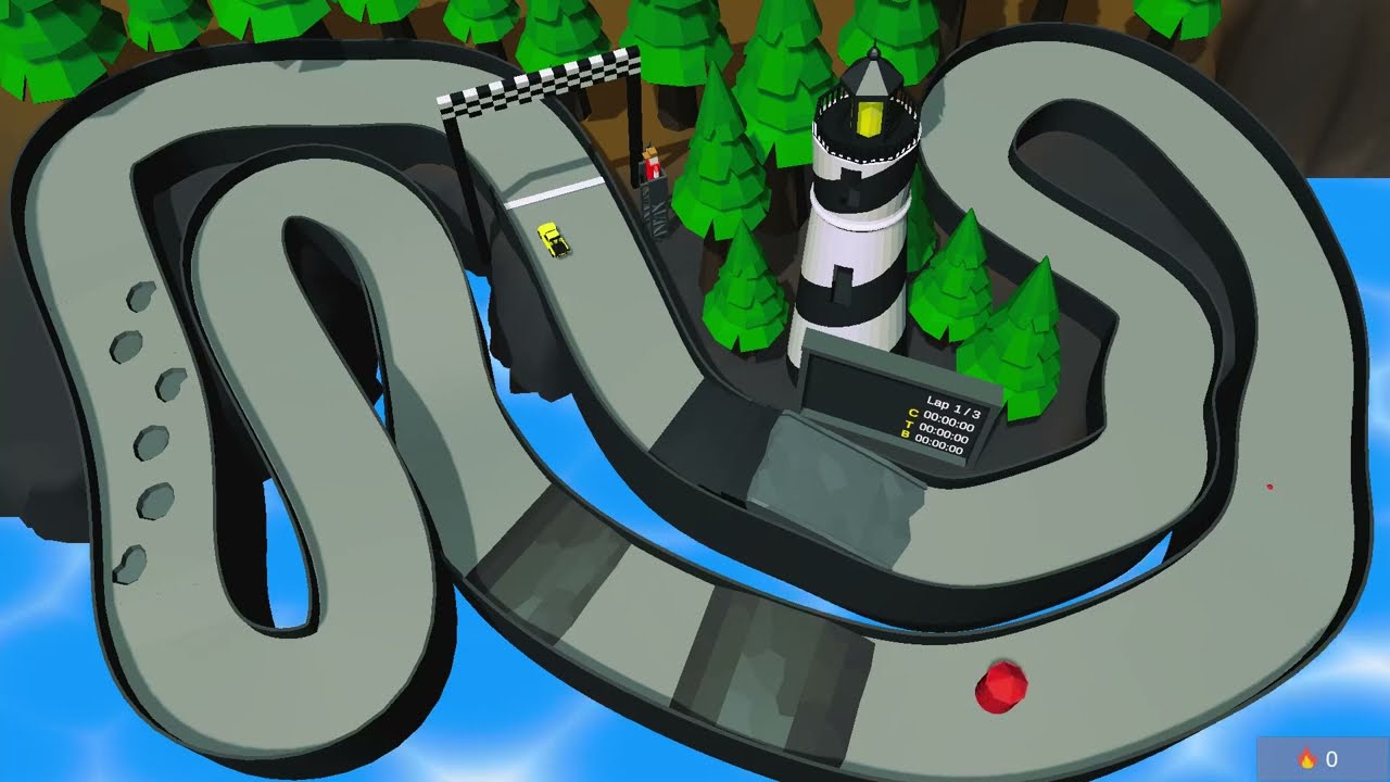 Retro Rally! - Lighthouse Track [Night] Gold Medal (1:47:43) - YouTube